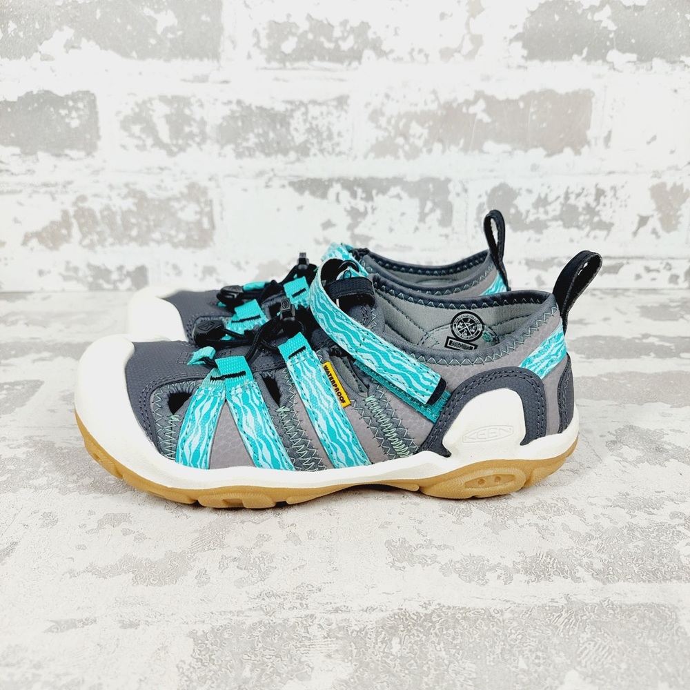 KEEN Kids' Blue Gray Sandal - Secure Water-Ready Shoe
